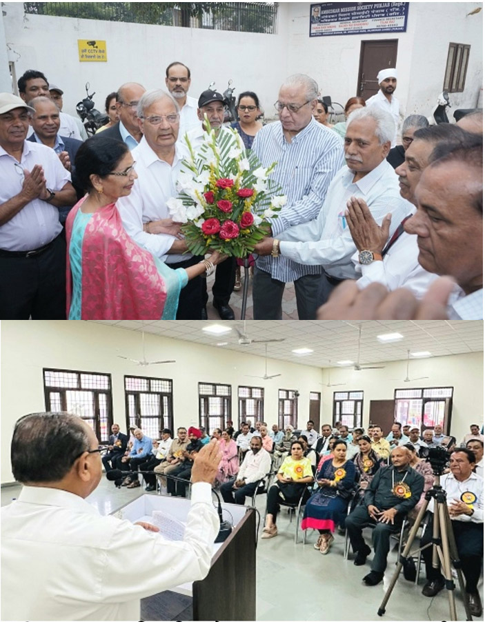 Ambedkar Bhawan Trust creates history by honouring Ambedkarite Buddhist NRI delegation